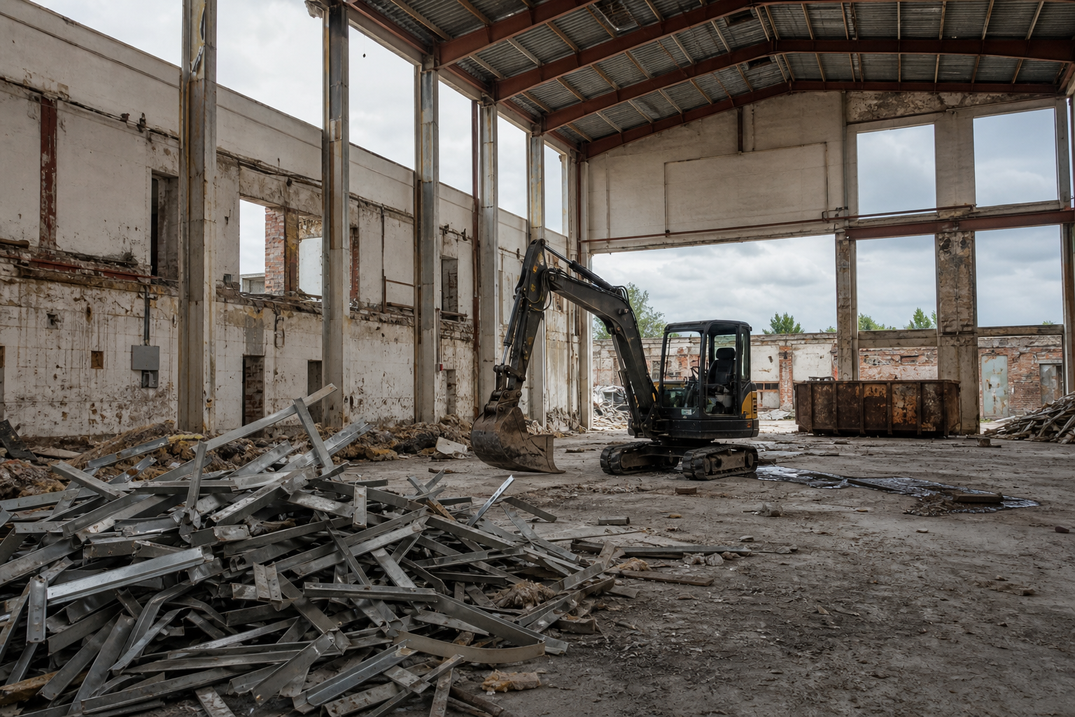 Gewerbehalle Potsdam – Baustellenfoto 2