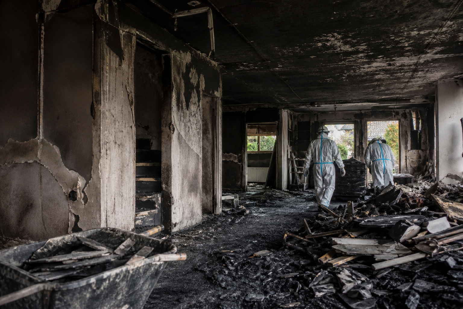 Brandschadensanierung – Referenzfoto 1